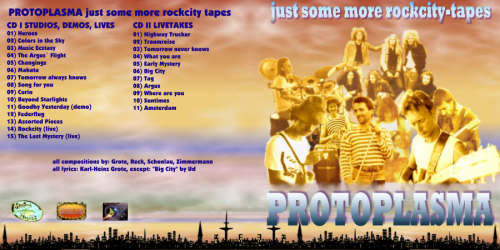 Doppel-CD PROTOPLASMA "Just some more rockcity tapes"